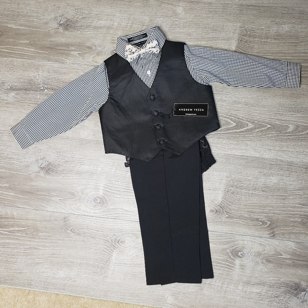 Andrew Fezza NWT 4 peice suit size 3t & 4t - Picture 4 of 5